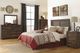 Signature Design by Ashley® Quinden Dark Brown Bedroom Mirror-2