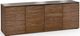 Salamander Designs® Denver 327 AV Cabinet-Textured Medium Walnut-0