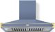 La Cornue Cornufe 110 43" Provence Blue Wall Mounted Chimney Hood-0