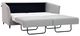 Luonto® Furniture Erika White Queen Size Loveseat Sleeper-0