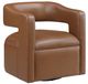 Homelegance® Sawyer Camel Swivel Chair-0