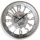 YHD Antique Silver Wall Clock-0
