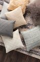 Surya Nobility Sea Foam 22"x22" Toss Pillow with Down Insert-3