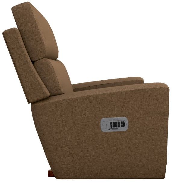 La-Z-Boy® Apollo Camel Power Rocking Recliner with Headrest and Lumbar-3