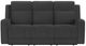 Coaster® Brentwood 2-Piece Dark Charcoal Manual Reclining Sofa Set-2