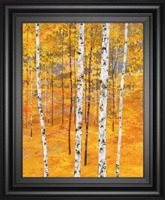 Classy Living Alex Jawdokimov Iridescent Trees IV 22"W Wall Art-0
