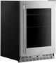 KitchenAid® 24" 5.2 Cu. Ft.  PrintShield™ Stainless Finish Built-In Undercounter Beverage Center -3