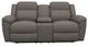 La-Z-Boy® Joel Pewter Power Reclining Loveseat with Console, Headrest, and Lumbar-1