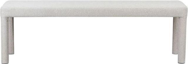 Moe's Home Collection Place Light Grey Dining Bench-1