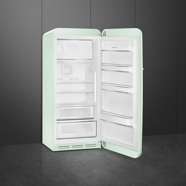 Smeg 50's Retro Style 9.9 Cu. Ft. Pastel Green Compact Refrigerator-1