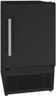 U-Line®  ADA Series 15" 25 lb. Black Solid Ice Maker-0