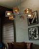 Cal® Lighting & Accessories Biel Iron/Wood Chandelier-1