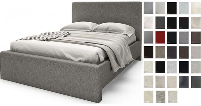 Julien Beaudoin Cosmos Ennis Grey Twin Panel Bed-0