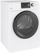 GE® 4.3 Cu. Ft. White Front Load Electric Dryer with Stainless Steel Basket-4