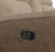 Elements International Hornet Rancho Beige Manual Reclining Loveseat-5