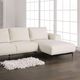 Furniture of America® Baerum Linen White Sectional with Right Chaise-0