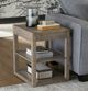 Liberty Furniture Bartlett Field Dusty Taupe Chairside Table -4