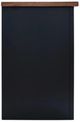 Signature Design by Ashley® Wildenauer Black/Brown 76" TV Stand with Electric Fireplace-1