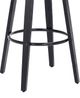 Armen Living Harbor Gray 30" Backless Swivel Bar Stool-1