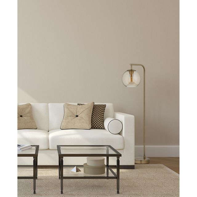 Adesso® Globe Antique Brass Floor Lamp-2
