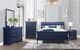 Global Furniture USA Charlie 4-Piece Blue King Panel Bedroom Set-4