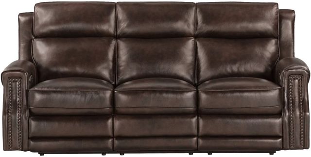 Parker House® Hensley Smooth Espresso Power Reclining Sofa-1