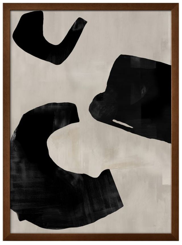 Moe's Home Collection Wells Style 2 Framed Painting-1