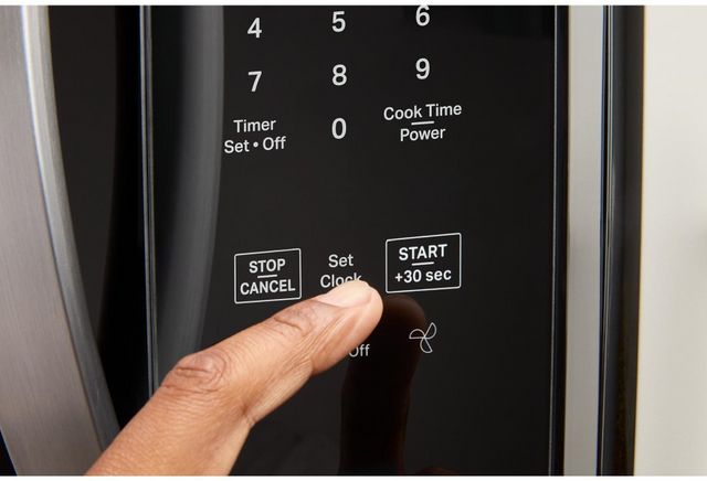 Whirlpool 30" Fingerprint Resistant Stainless Steel 1.7 cu. ft. Over the Range Microwave-9