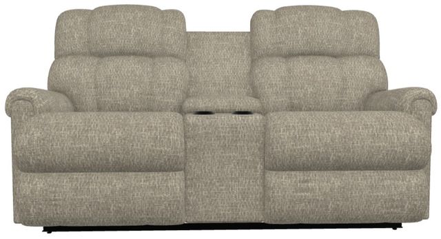 La-Z-Boy® Pinnacle Marble Power Wall Reclining Loveseat with Headrest and Console-1