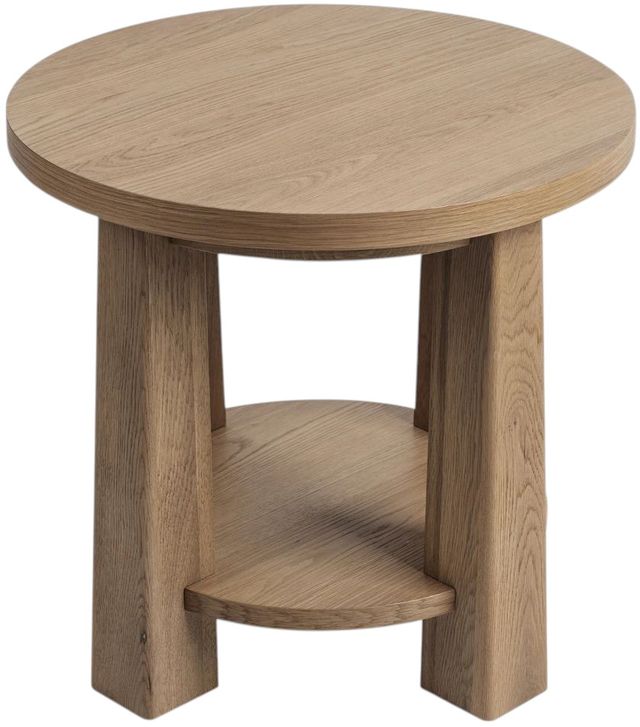Classic Home Kenzie Amber Toast End Table-3