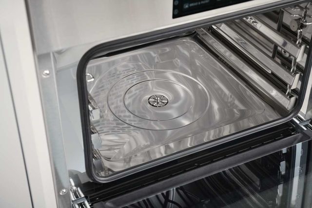 Wolf® E Series 24" Stainless Steel Transitional Single Electric Built in Wall Oven-1