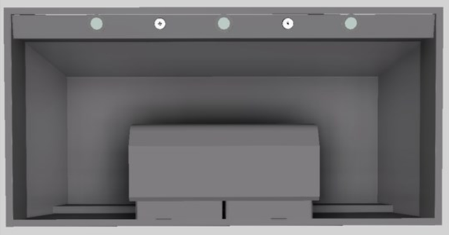 Vent-A-Hood® Designer Series 48" Gunsmoke Wall Mounted Range Hood-1