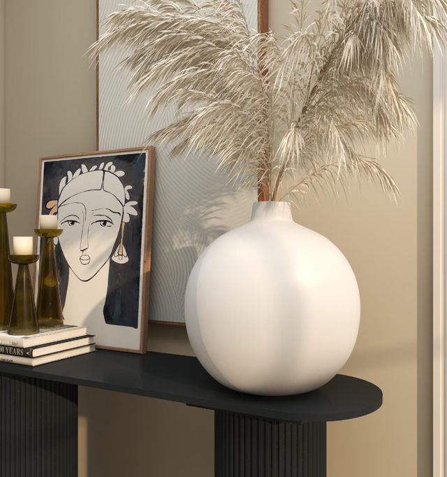 Deco Marche White 16" Vase-3