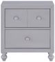 Homelegance® Wellsummer Gray Nightstand-2