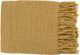 Surya Tilda Mustard 59"x51" Throw Blanket-0