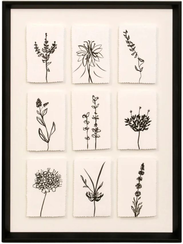 Stylecraft 9 Panel Shadows Wall Art-0