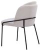 Zuo® Modern Jambi Black/Ivory Dining Side Chair-4