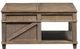 Liberty Furniture Parkland Falls Weathered Taupe Square Lift Top Cocktail Table-0