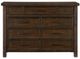 Homelegance® Logandale Brown Dresser-2