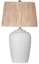 Bassett Mirror Cendra White Table Lamp-0