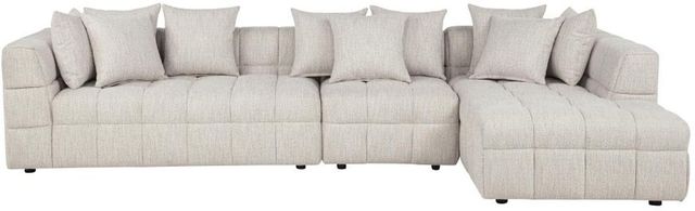 Coaster® Amara 3-Piece Ivory L-Shaped Sectional Sofa-3