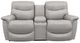 La-Z-Boy® James Powder Manual Reclining Loveseat with Console-1