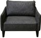 Porter International Designs Asher Charcoal Chair and a Half-1