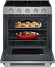 KitchenAid® 30" PrintShield™ Stainless Smart Slide-in Gas Range with Convection Cooking Modes-2
