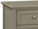 Whittier Wood® Furniture McKenzie Fieldstone 3-Drawer Nightstand-2