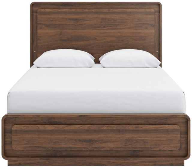Signature Design by Ashley® Hollinaze Walnut Brown Queen Panel Bed-2