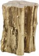 Century® Grand Tour Furniture Yew Burnished Antique Brass Small Side Table-0