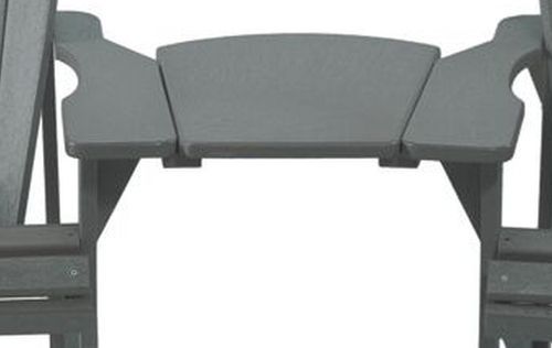 C.R. Plastics Slate Grey Arm Table-2