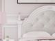 Signature Design by Ashley® Maylilly White Full Upholstered Panel Headboard-1