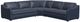 Palliser® Furniture Customizable Madison Modern English 3-Piece Curved Sectional-1